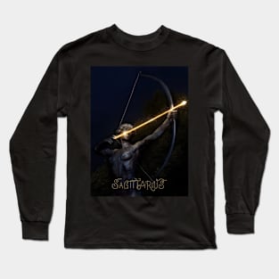 Sagittarius Zodiac Long Sleeve T-Shirt